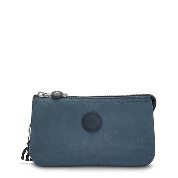 Kipling Creativity Large Pouch Tassen Donkerblauw Grijs | BE 2088HA